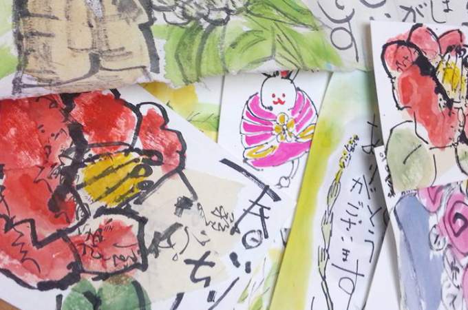 【山口県/下松市】日々の暮らしの 「ちいさな幸せ」を 絵と文字で楽しむ 絵手紙　絵手紙教室
