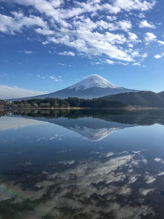 世界文化遺産富士山の麓でカヌー体験