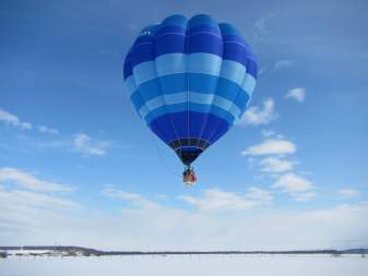 【流氷熱気球体験】 熱気球フリーフライト・空から流氷観光（搭乗記念品付き特別プラン）